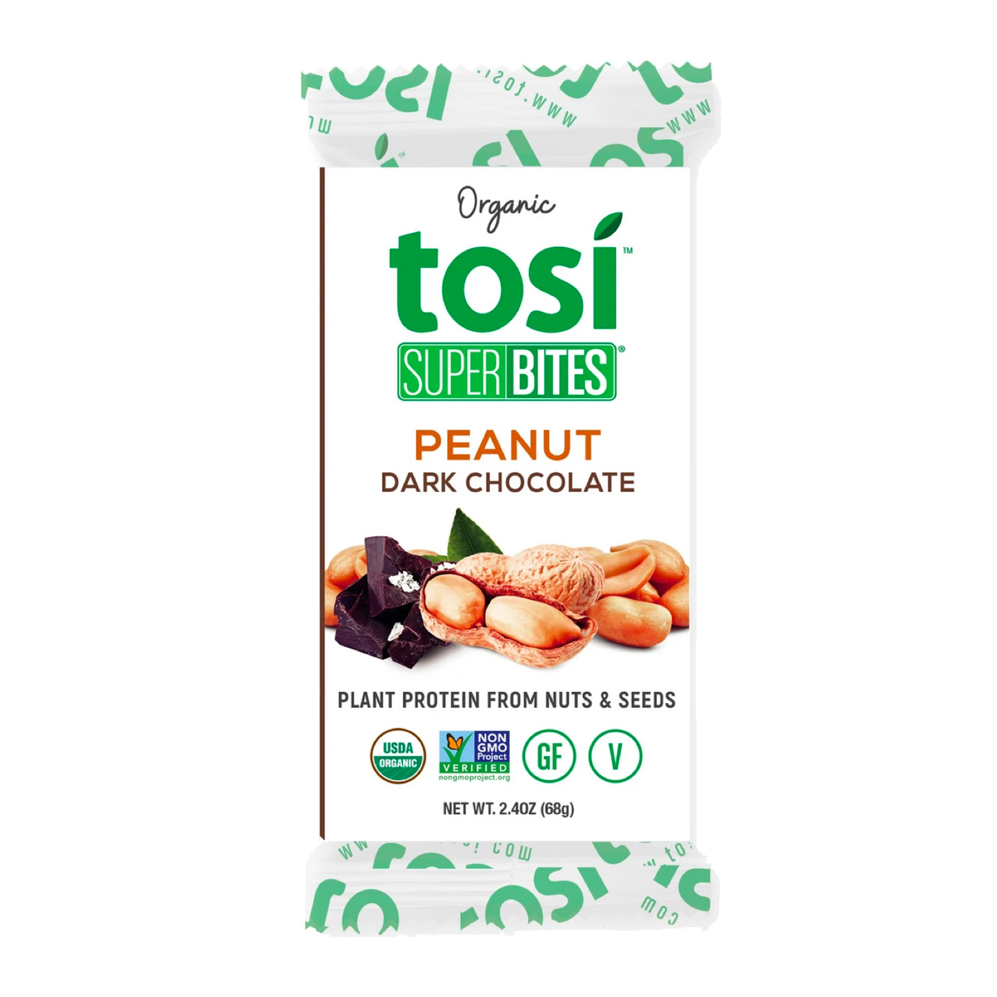 Tosi SuperBites Peanut Dark Chocolate