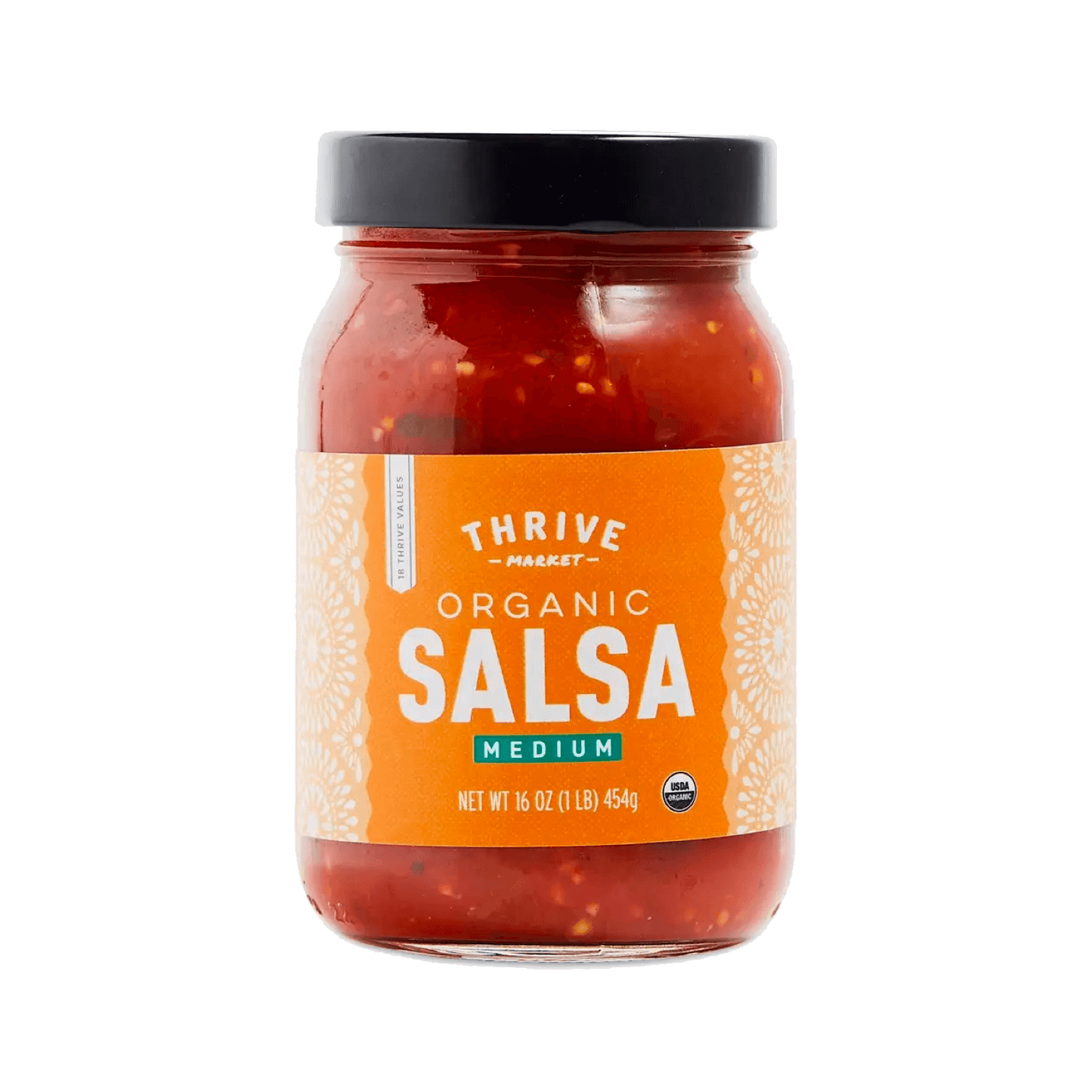 Salsa biologique Thrive Market, moyenne