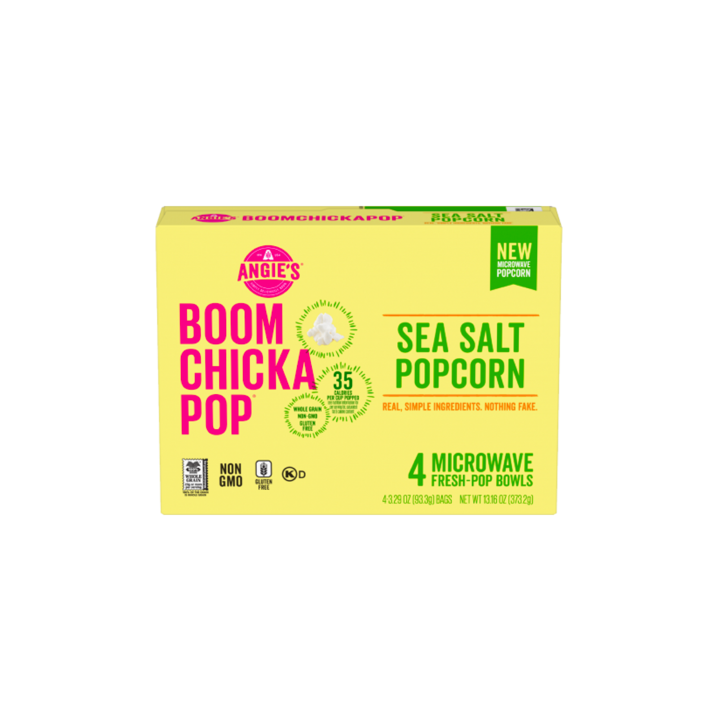 Boom Chicka Pop Sea Salt Microwave Popcorn