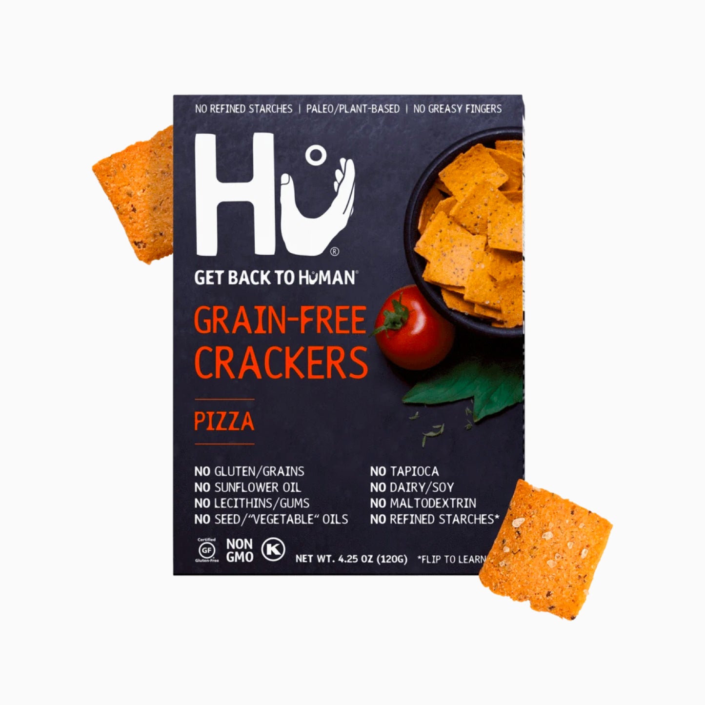 Hu Pizza Grain-Free Crackers