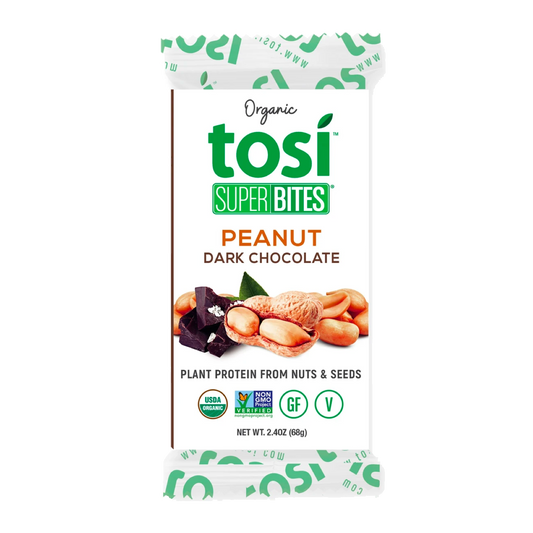 Tosi SuperBites Peanut Dark Chocolate