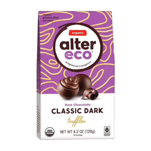 Alter Eco Organic Dark Chocolate Classic Dark Truffle