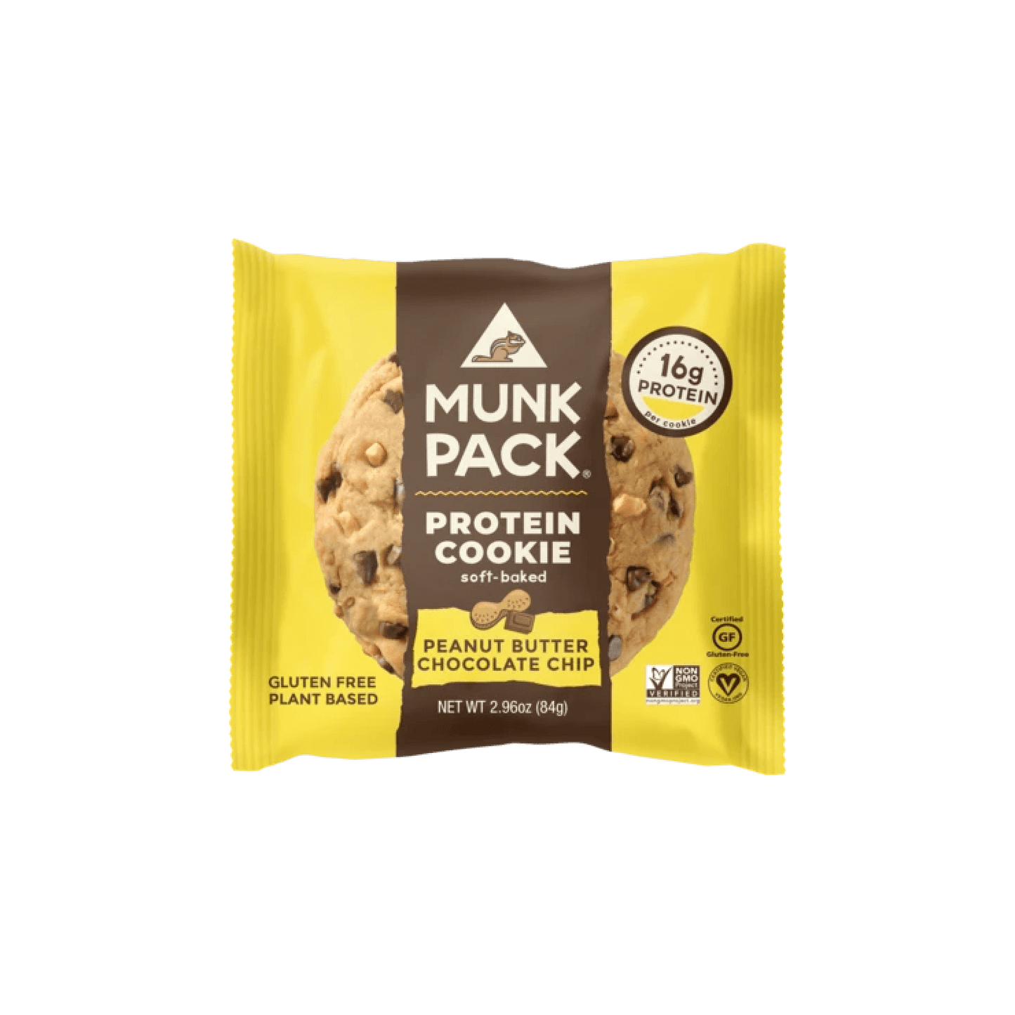 Munk Pack Peanut Butter Chocolate Chip Protein Cookie, 12-Pack