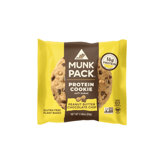 Munk Pack Peanut Butter Chocolate Chip Protein Cookie, 12-Pack