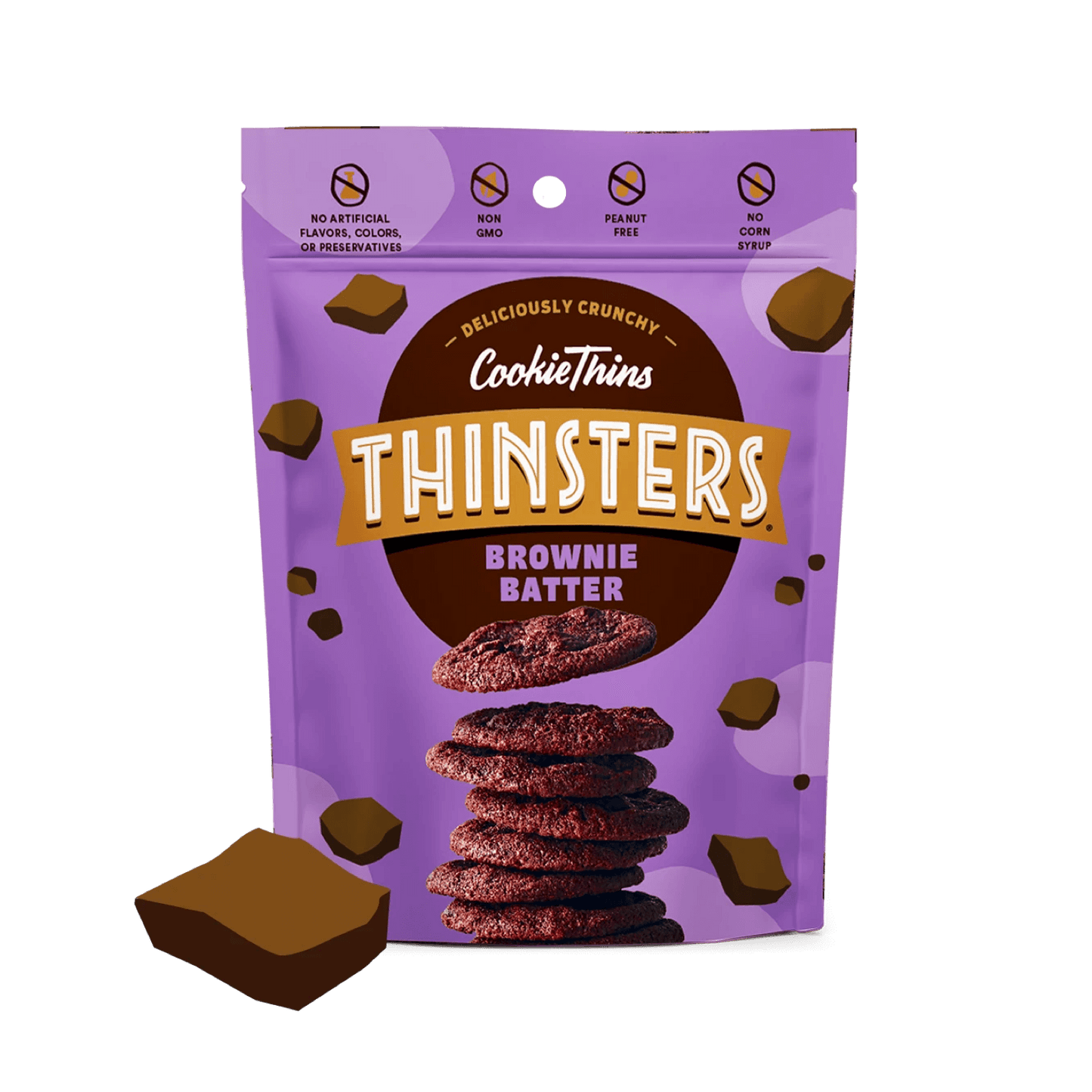 Thinisters Cookies Pâte à brownie, paquet de 6