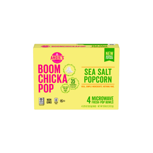 Boom Chicka Pop Sea Salt Microwave Popcorn