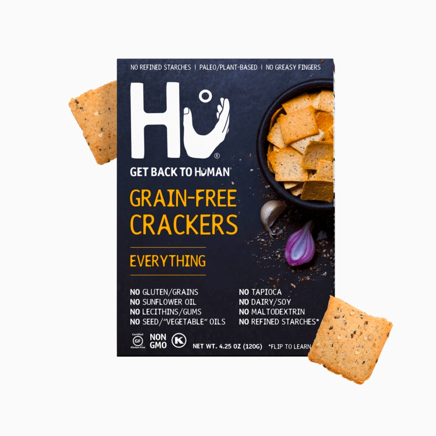 Hu Everything Grain-Free Crackers
