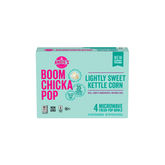 Boom Chicka Pop Lightly Sweet Kettle Corn Microwave Popcorn